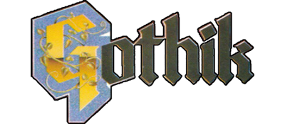 Gothik logo for ZX Spectrum